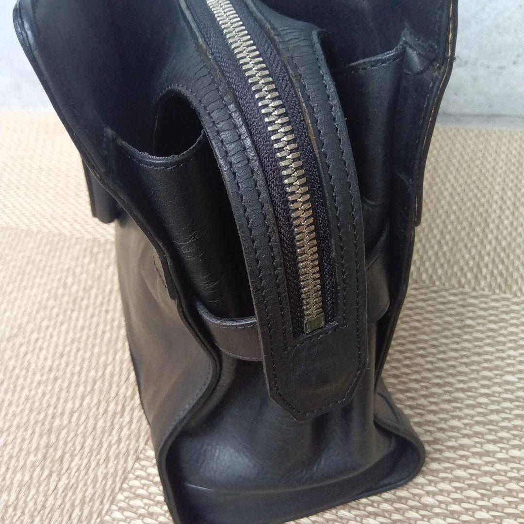 【ヴィンテージ】アニアリ Aniary ブリーフケース 本革 黒 A4 ビジネス