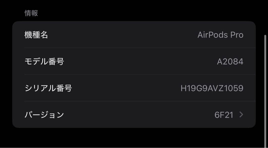AirPods Pro 第1世代（最終価格）