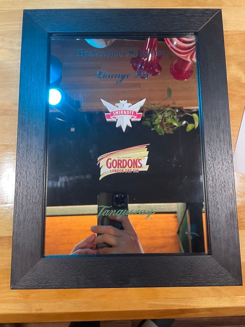 【希少】2枚セット ジャックダニエル 150周年 & ディアジオ社パブミラー