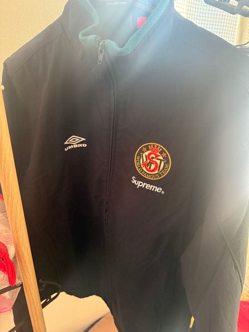 Supreme/ Umbro トラックジャケット sサイズ ブラック