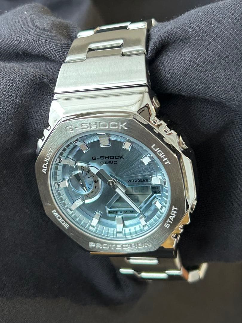 【新品未使用】G-SHOCK GM-2100D-2AJF フルメタル