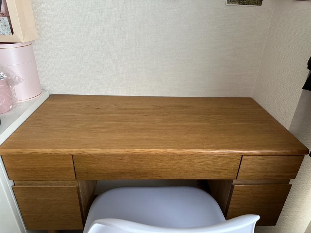 大阪市内配送無料 UNICO SOLK(ソルク) デスク IKEA チェアセット