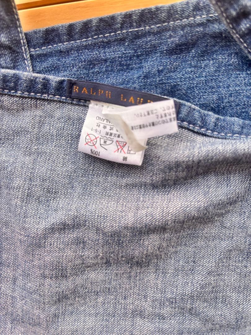 最終値下げ‼️ラルフローレン デニム エプロン POLO RALPH LAUREN