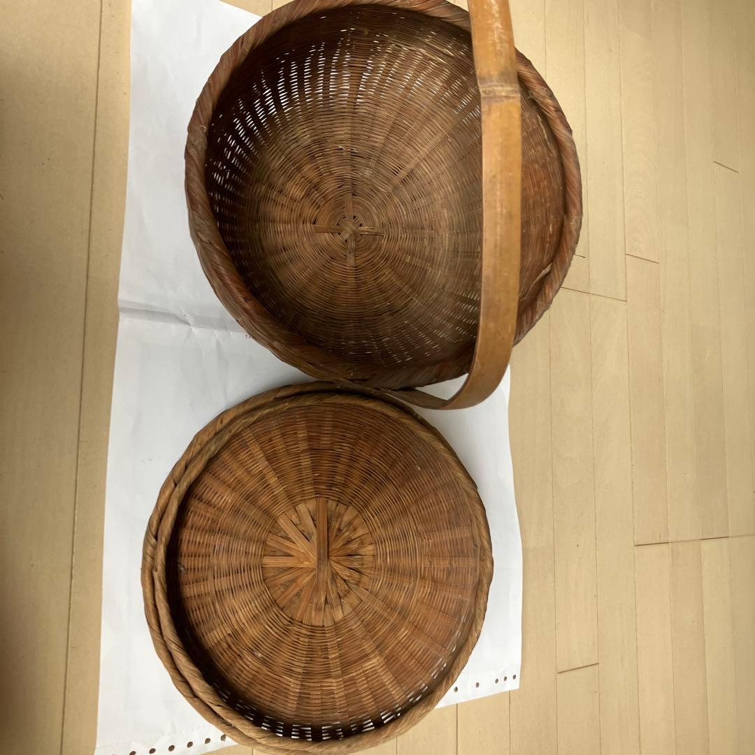 竹細工のかご