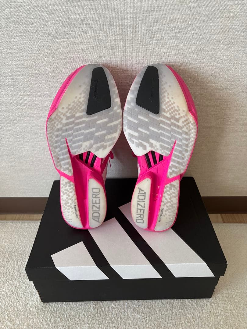 ADIZERO ADIOS PRO 4 M 9 (US) ピンク27.5cm
