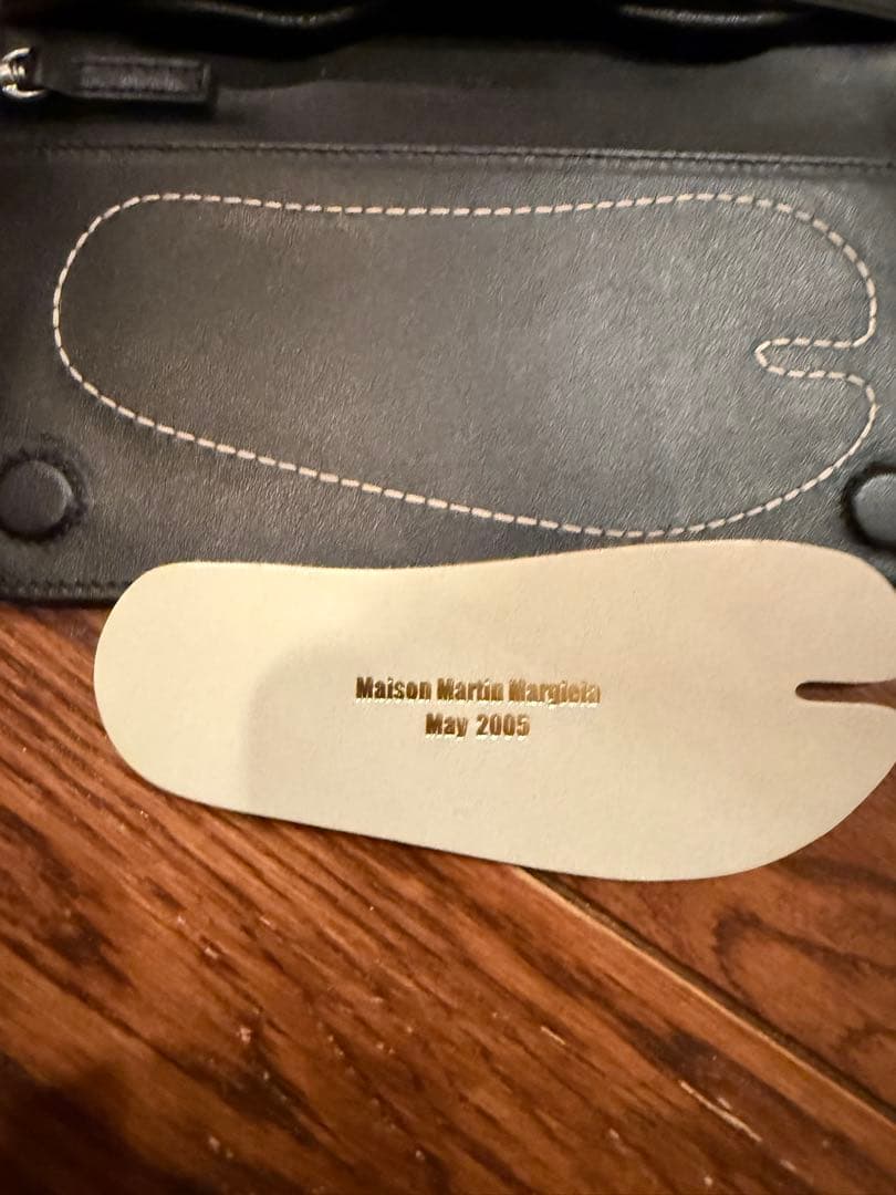 Martin Margiela 2005 インソール　足袋しおり　ブックマーク