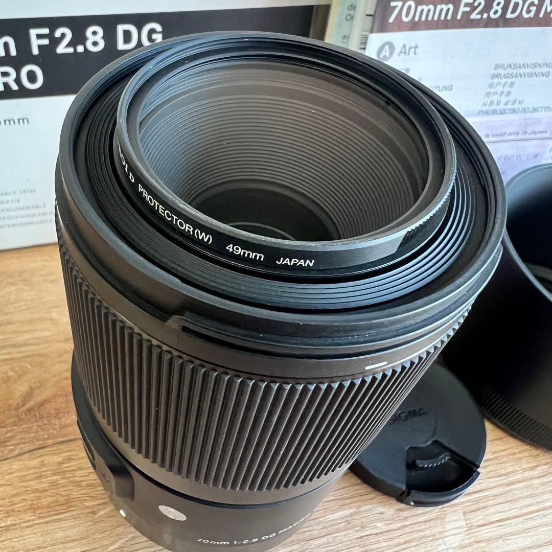 レンズ(単焦点) SIGMA 70mm F2.8 DG MACRO | Art Canon EF