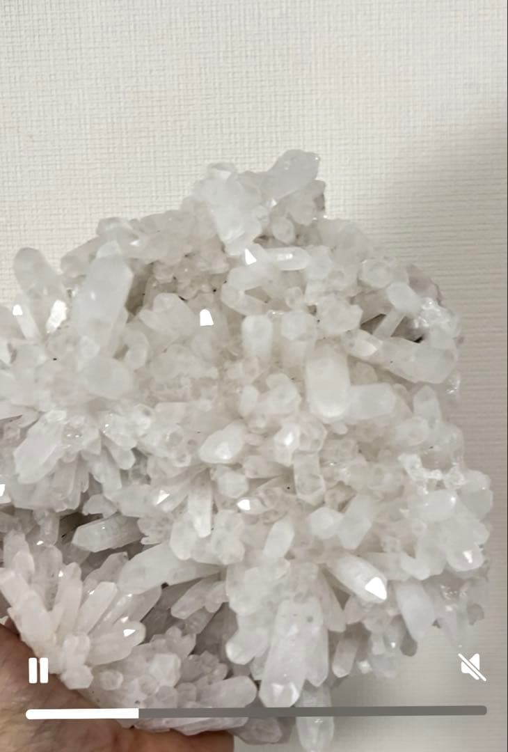 ★高品質 水晶クラスター♡四川省産　超ビックサイズ❤︎ 1.7kg★