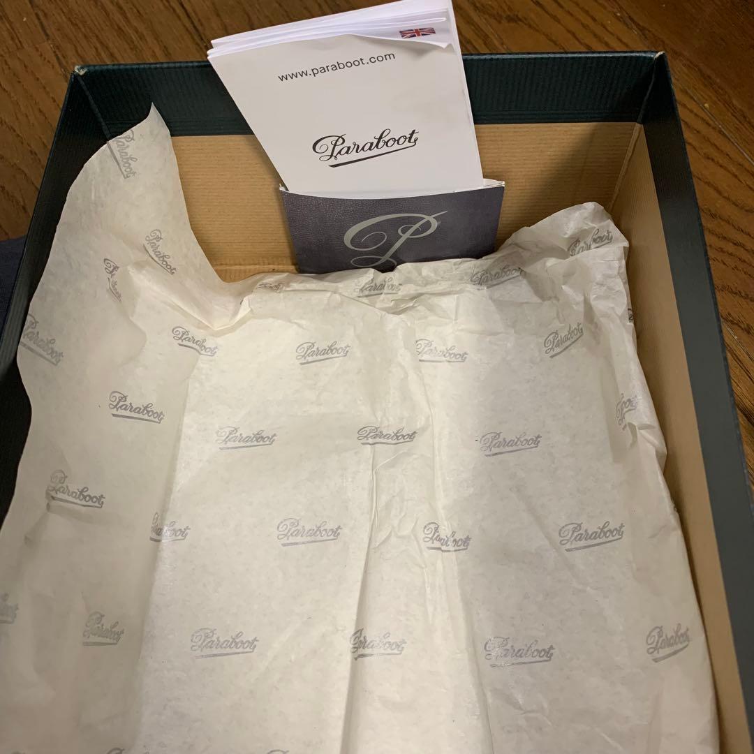 箱付き Paraboot REIMS パラブーツ ランス CAFE サイズ7