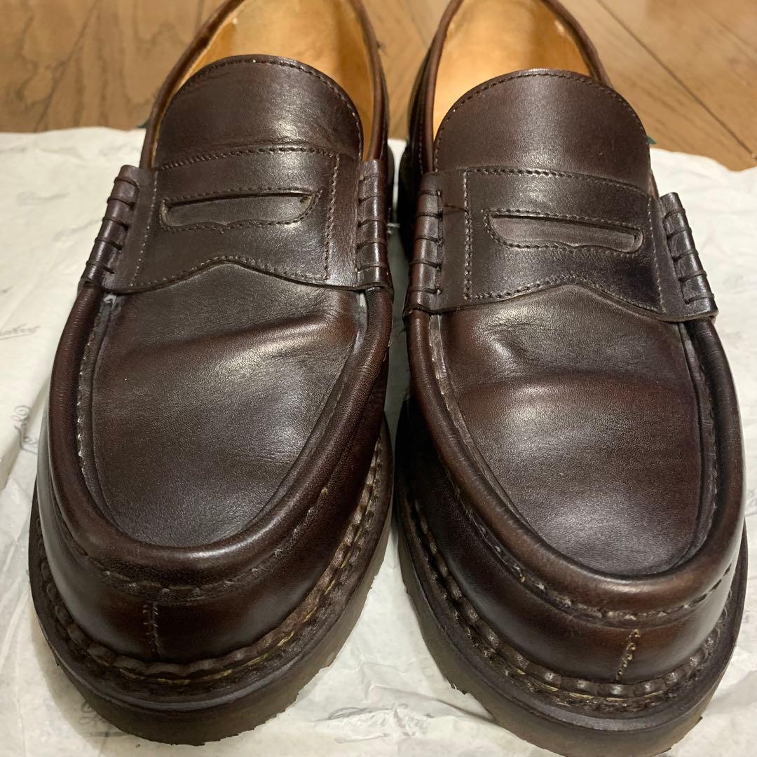 箱付き Paraboot REIMS パラブーツ ランス CAFE サイズ7