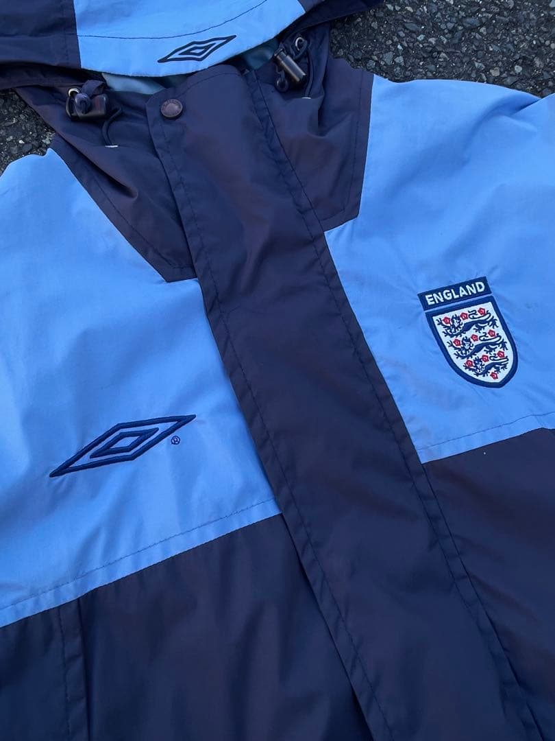 レア　超希少　00s Umbro イングランド ナイロンジャケット