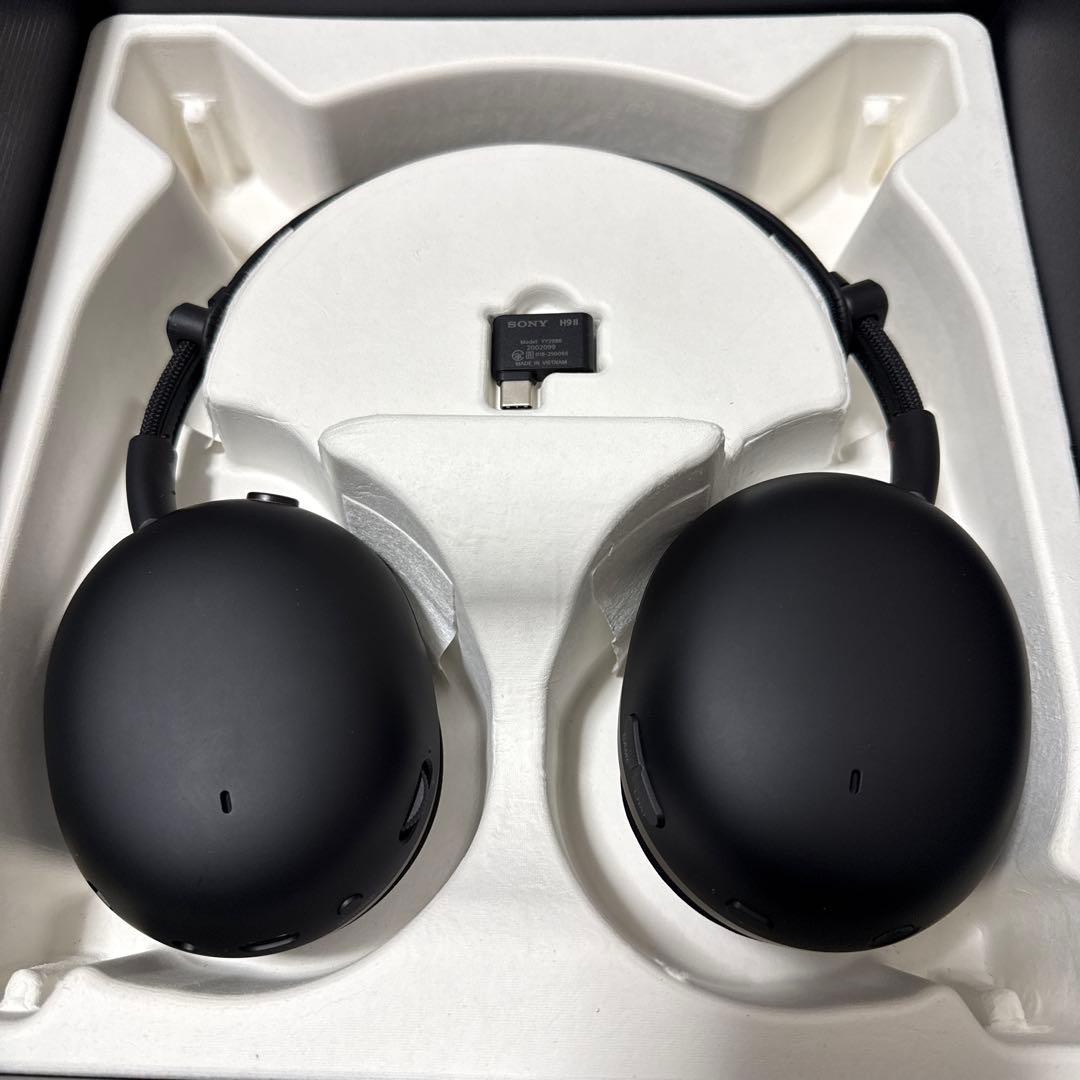 SONY INZONE H9 Ⅱ ゲーミングヘッドセット ブラック 美品！