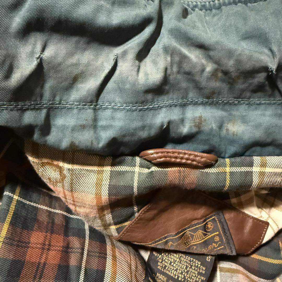 古着 80s eddie bauer ダウンジャケット ブルゾン cityboy