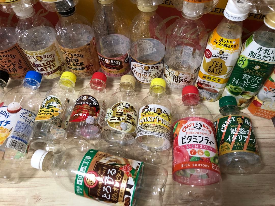 ■歴代サントリーBOSS（空缶）