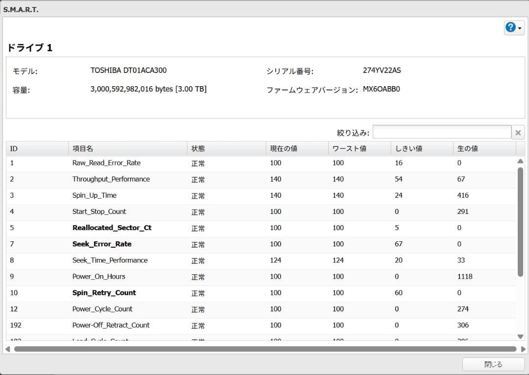 BUFFALO/バッファロー TS5210DN0602 6TB メモリ8G換装