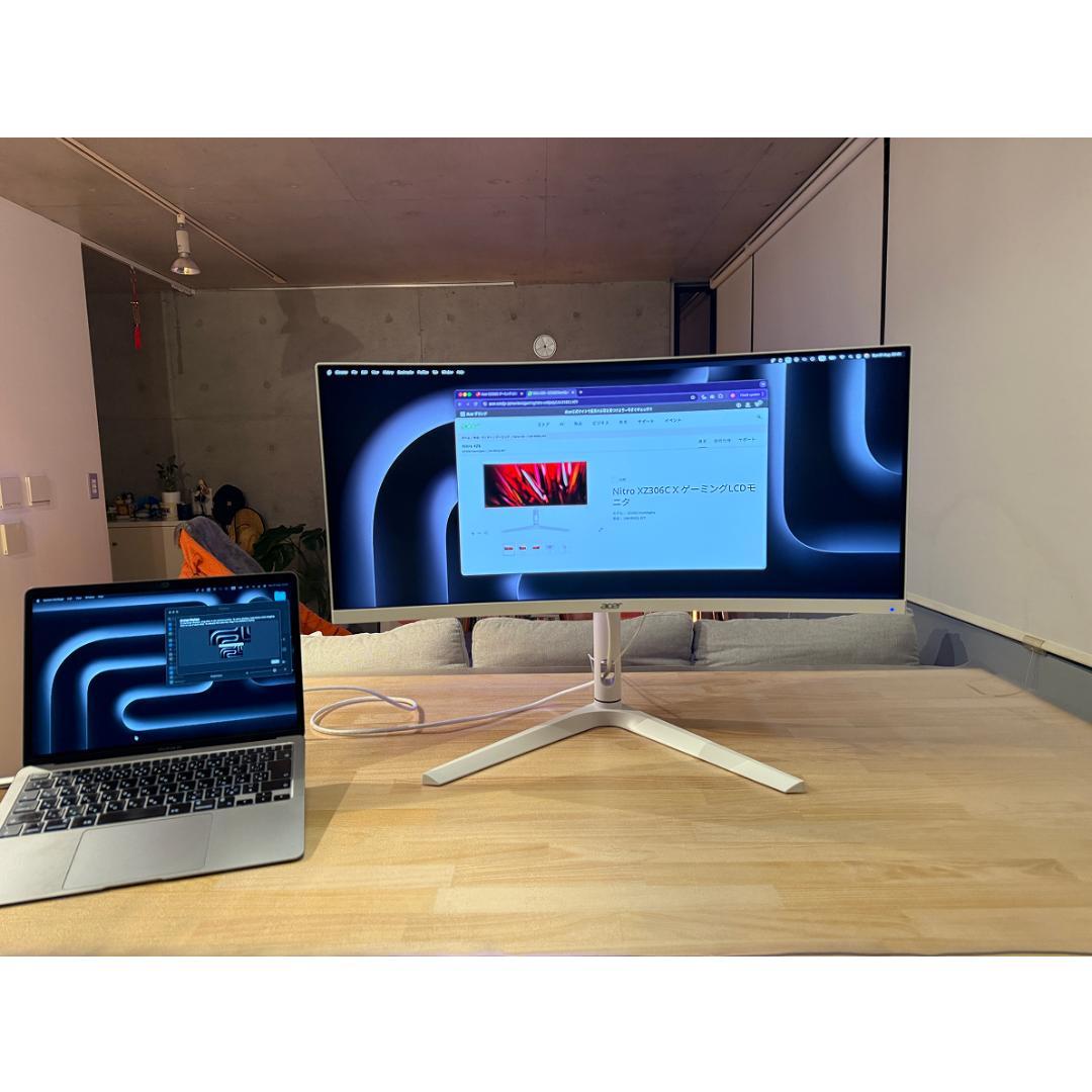 Acer ウルトラワイドモニター XZ306CXwmiiiphx
