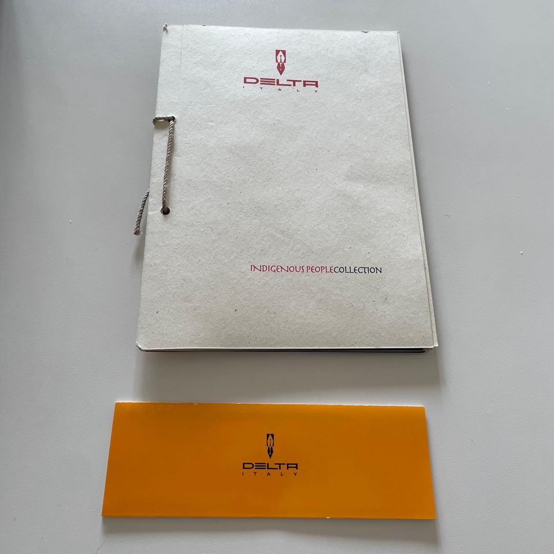 DELTA 少数民族シリーズ2003 ネイティブアメリカン 18K M 万年筆