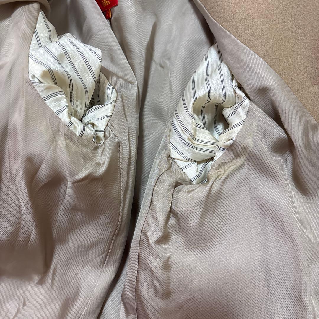 vivienne westwood ピーコート ベージュ 変形デザイン ウール