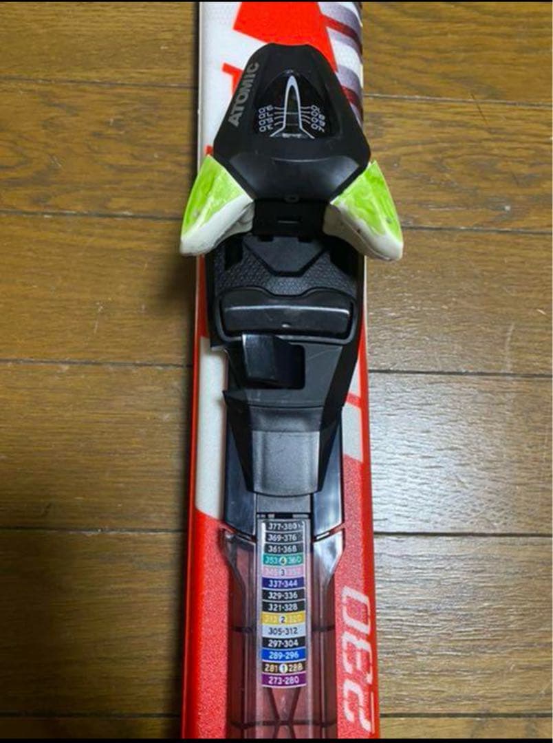アトミック 123cmスキー等一式
