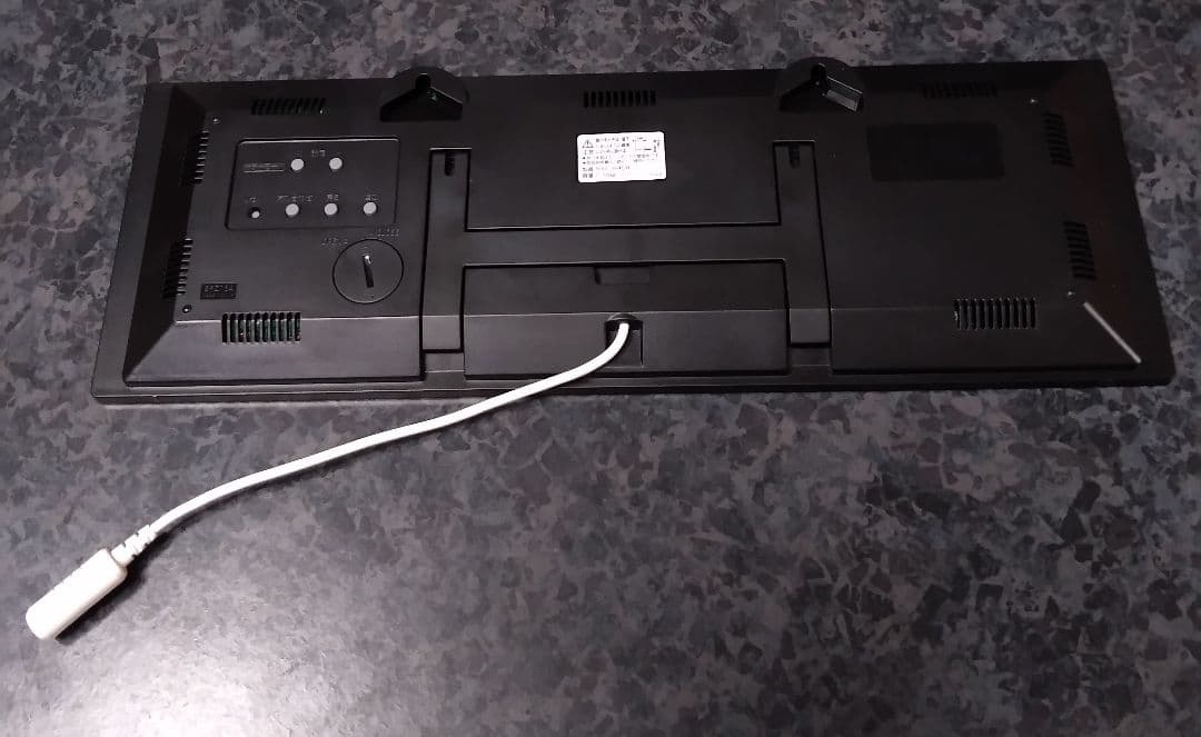 リズム　掛け時計　電波　時計　デジタル　温度　湿度　8rz184sr02