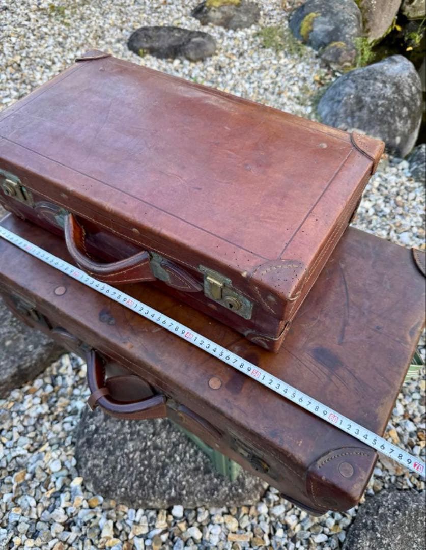 かわいいレトロ　ヴィンテージ スーツケース 2点セット