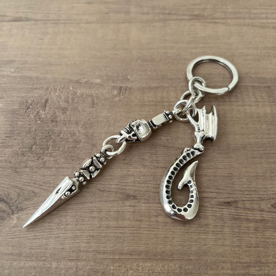 r*9様 SILVER 925 キーリング　キーチェーン　中古　ノーブランド