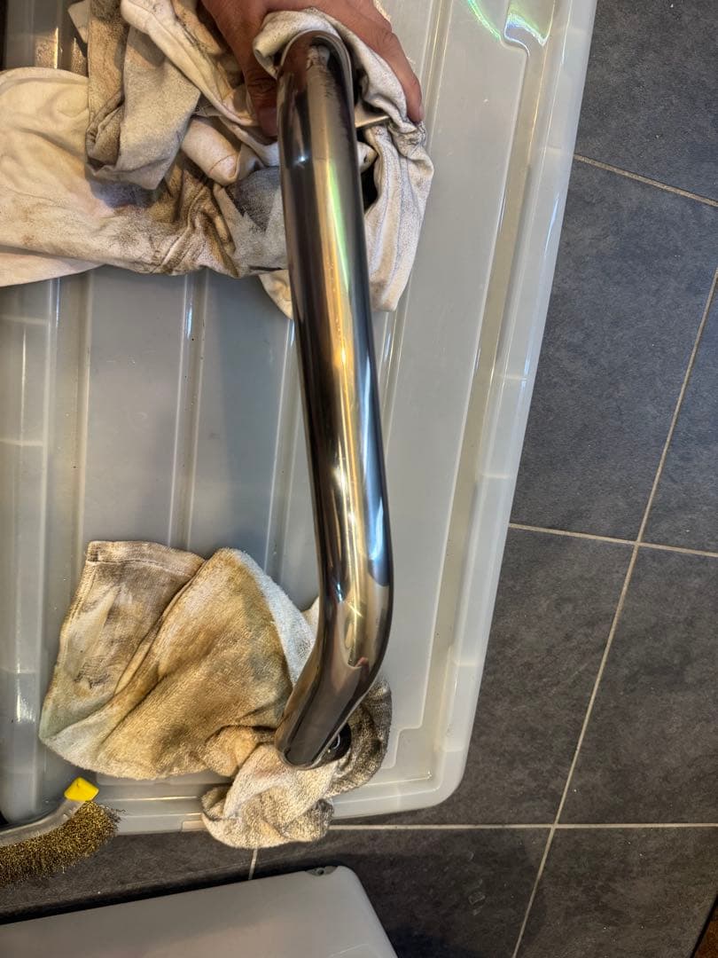 闇矢屋CB750K four エキゾースト集合マフラー 零タイプ (ステンレス製