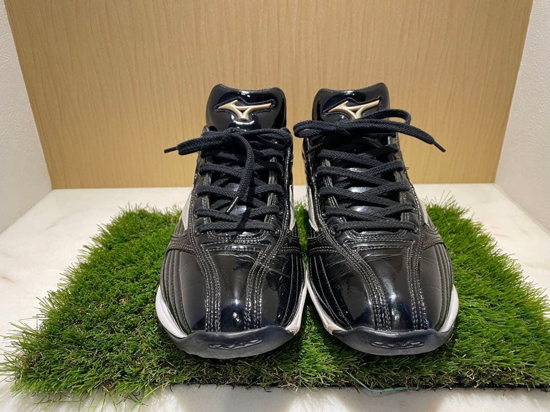 【中古26.5cm】Mizunoオーダートレーニングシューズ ブラック/シルバー