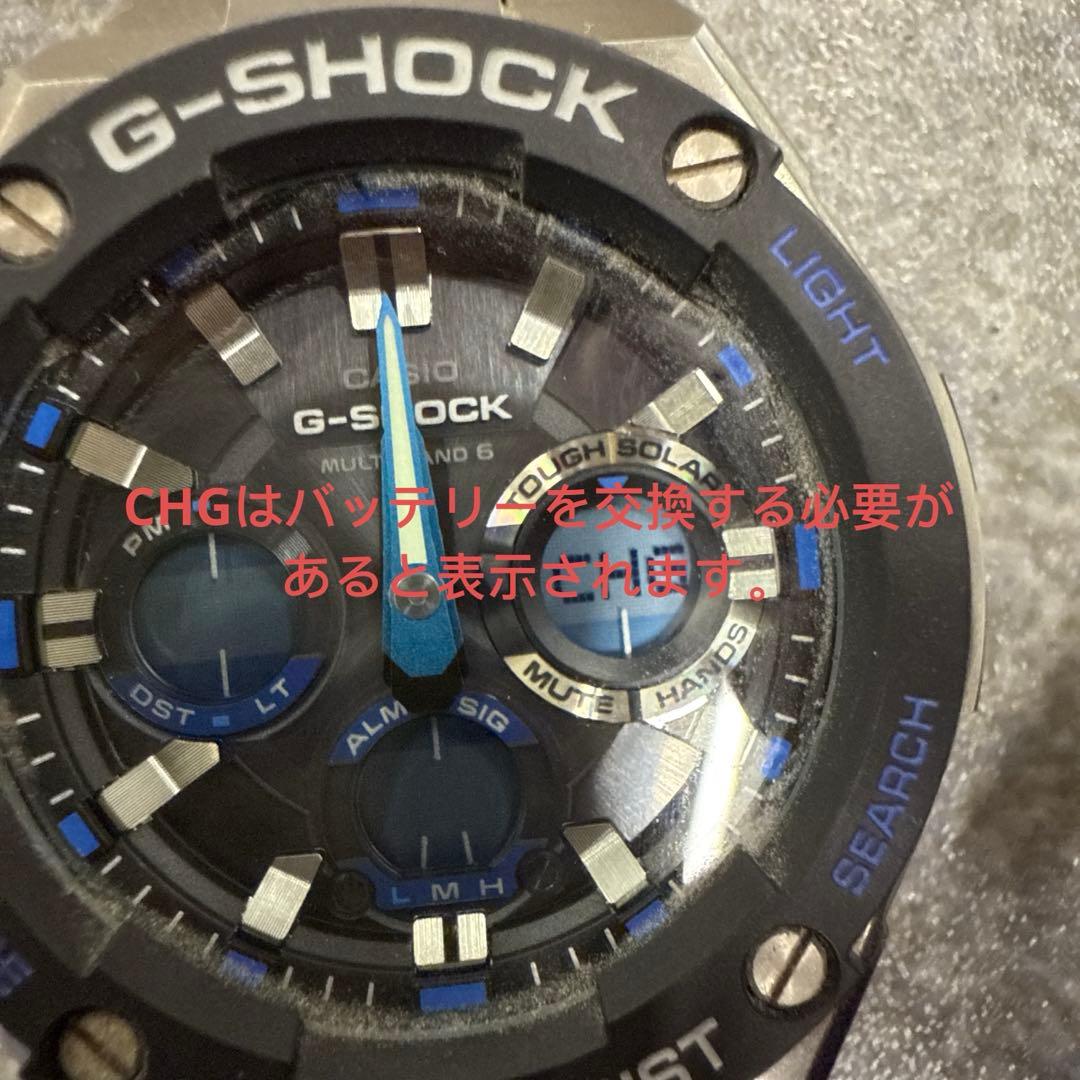 3*7様 06237CASIO G-SHOCK GST-W100D 電波ソーラー