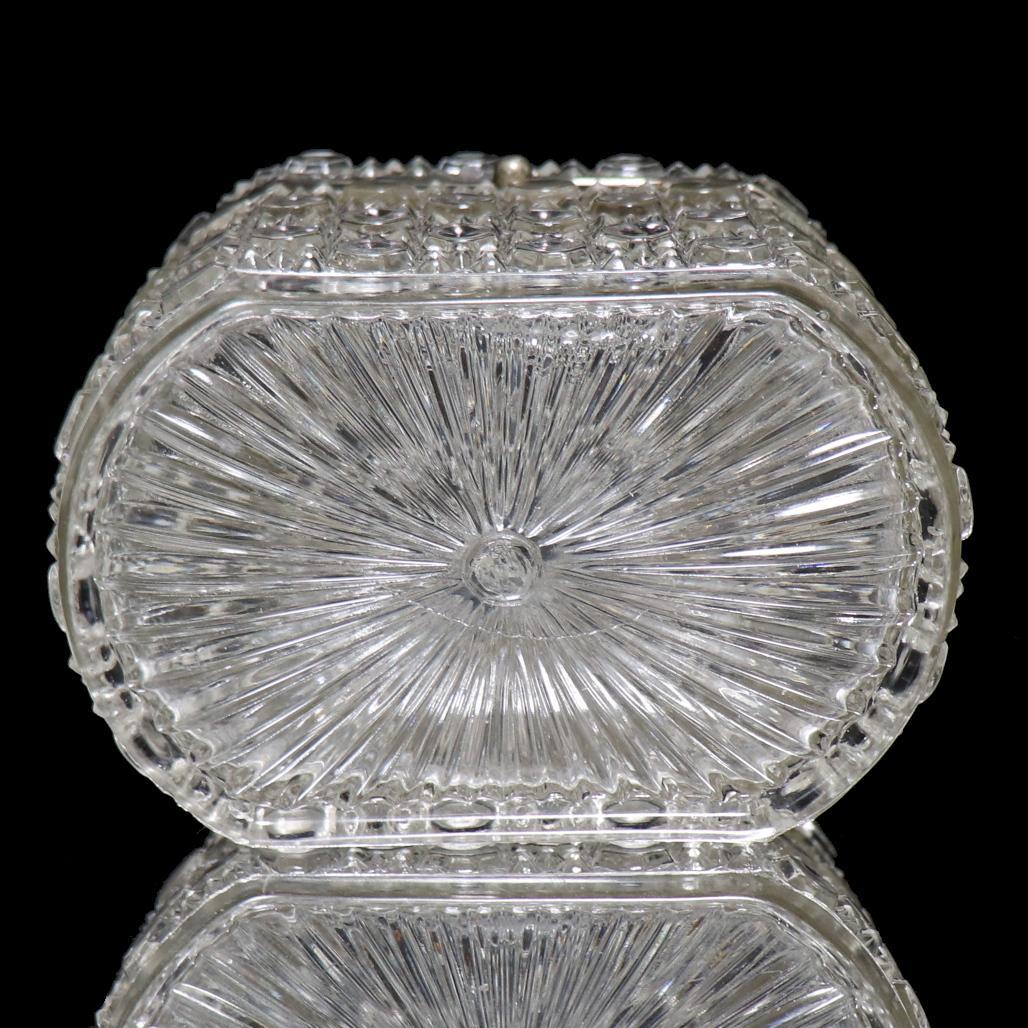 オールド・バカラ 1890年 大型 ディアマン・ピエーリー ジュエリーボックス