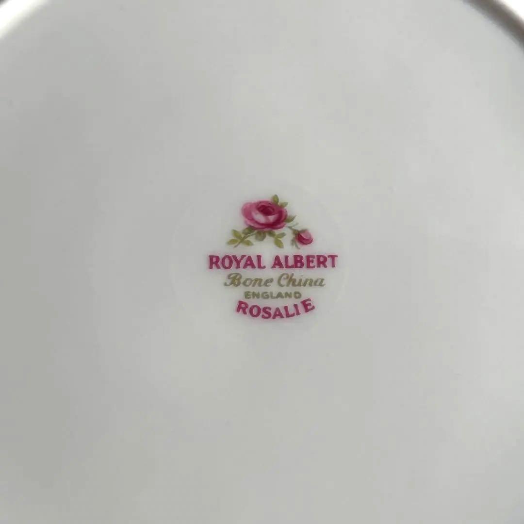 英国製  Rosalie可憐な花びらデザートプレート5枚