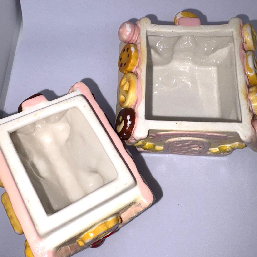 【激レア】 マザーガーデン 陶器 小物入れ お菓子のおうち クッキーハウス