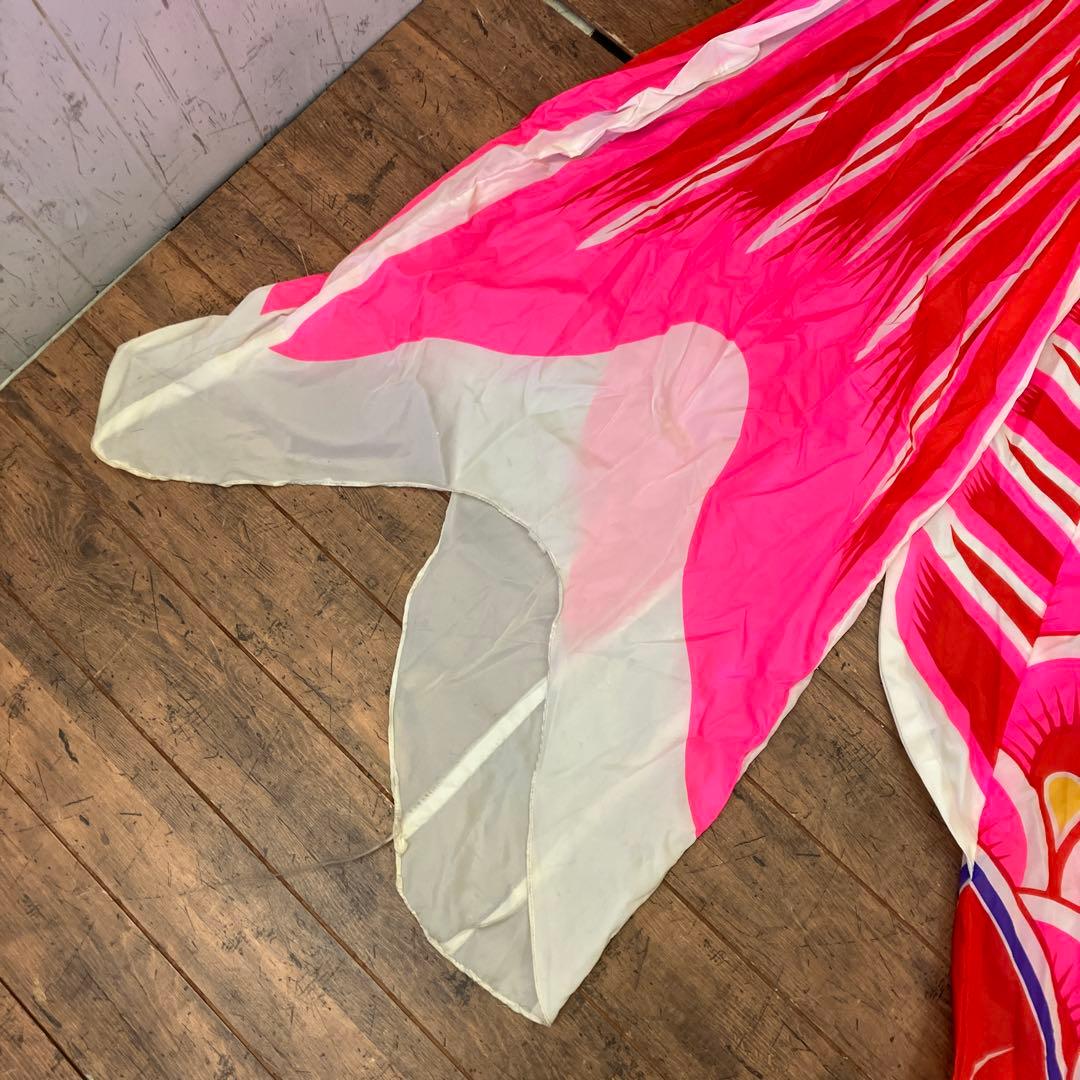 昭和レトロ 鯉のぼり 5メートルセット ナイロン 黒鯉 赤鯉 青鯉 こどもの日