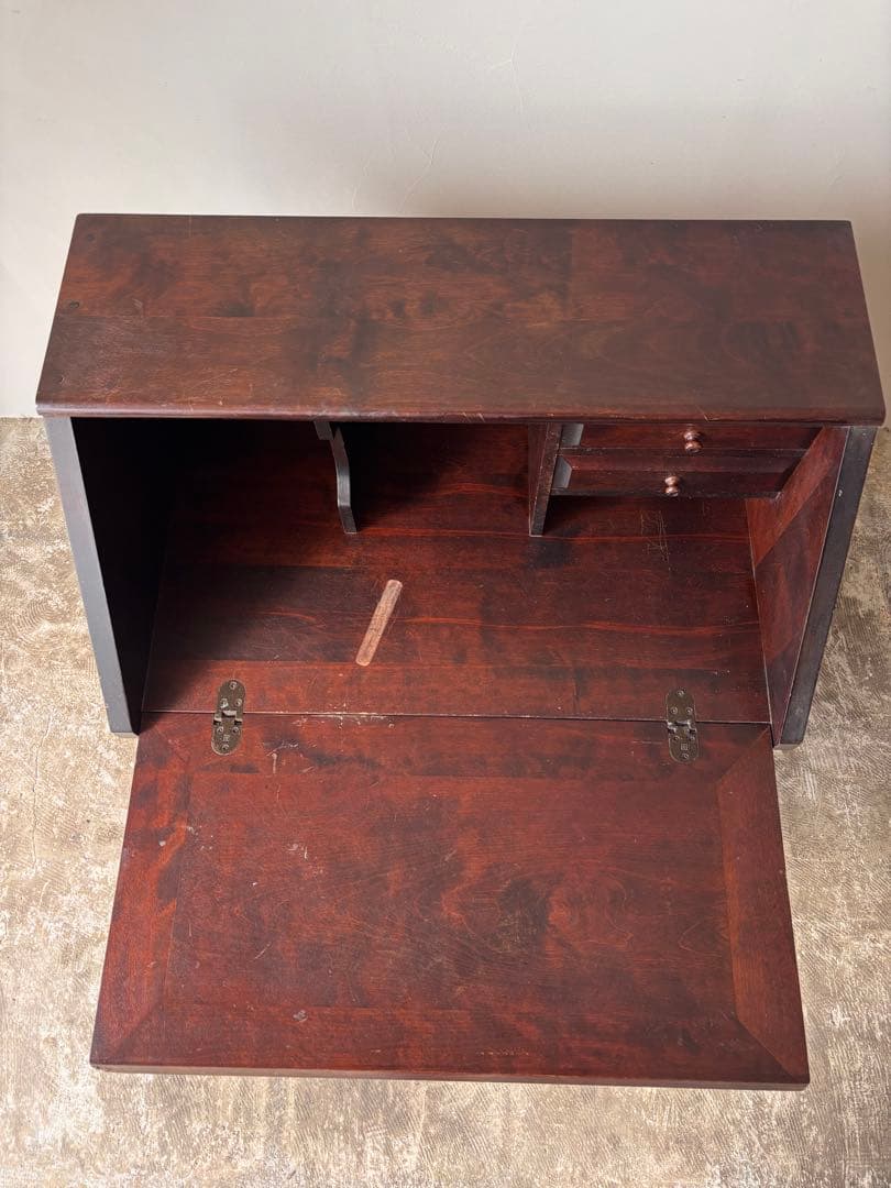 北海道民芸家具　ライティングビューロー　ライティングデスク　ローテーブル　文机