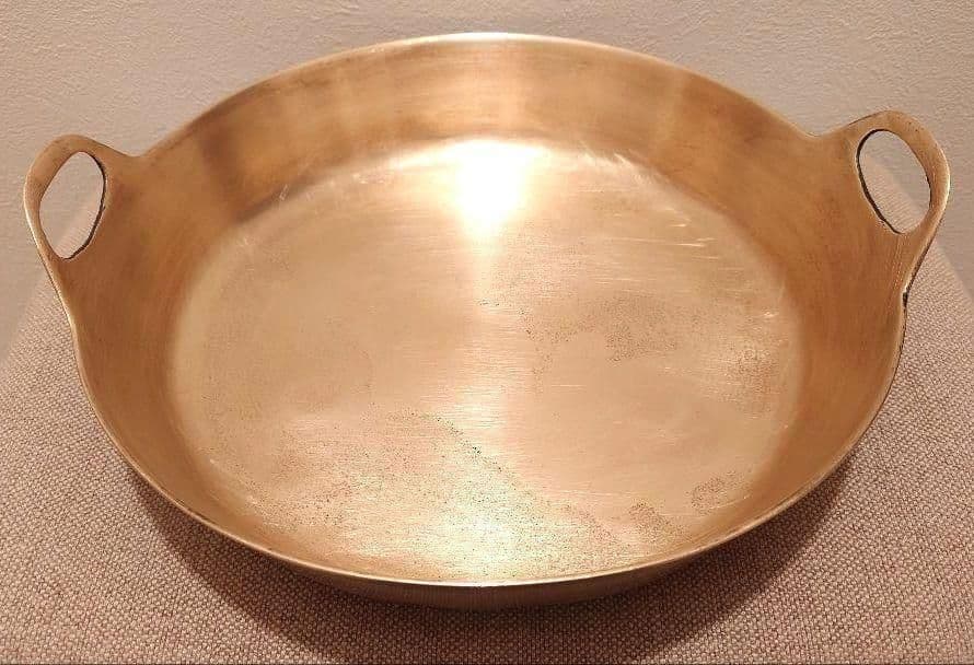 希少 有次 平井鋳造所 32cm 砲金 天ぷら鍋