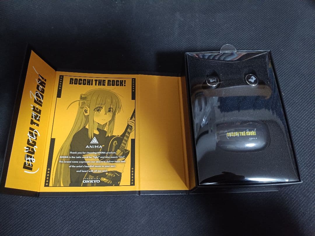 ぼっち・ざ・ろっく　ONKYO ワイヤレスイヤホン　ぼざろ　BTR