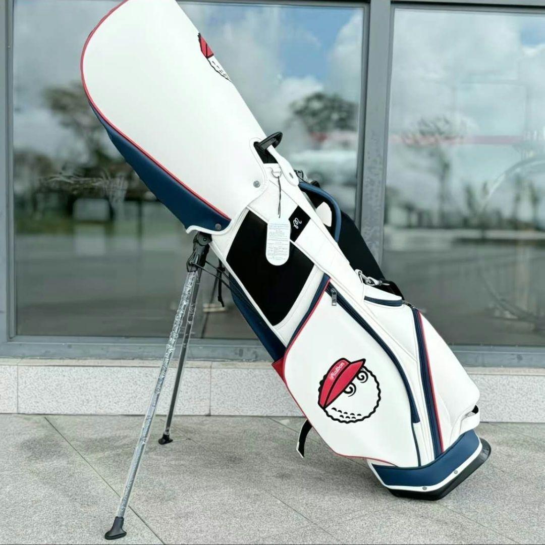 malbon golf マルボン キャディバッグ 新品 人気 ホワイト