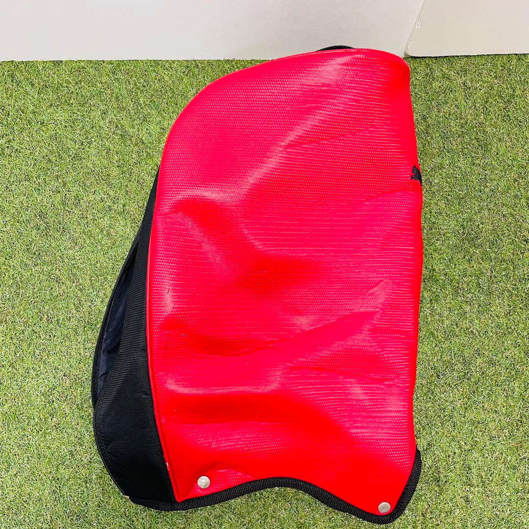 Puma 赤 キャディバッグ ゴルフ プーマ