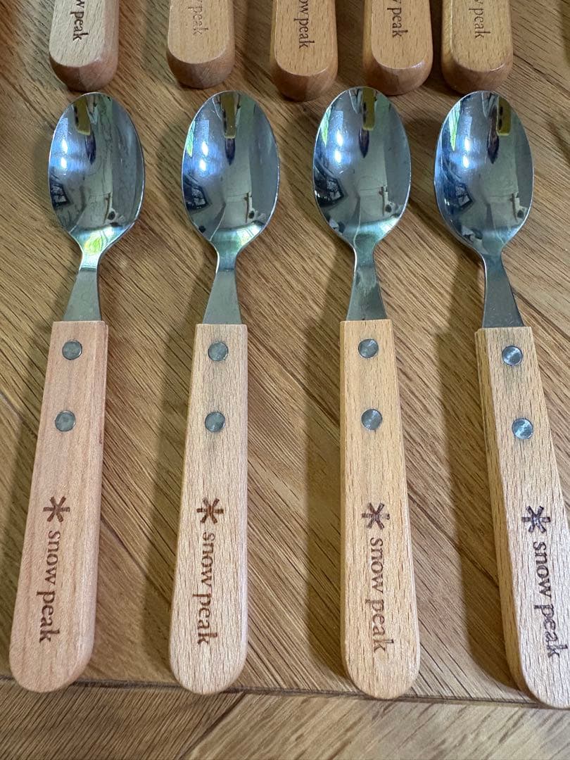 スノーピーク カトラリー18本セット　ウッドパーティ　廃盤品　 peak