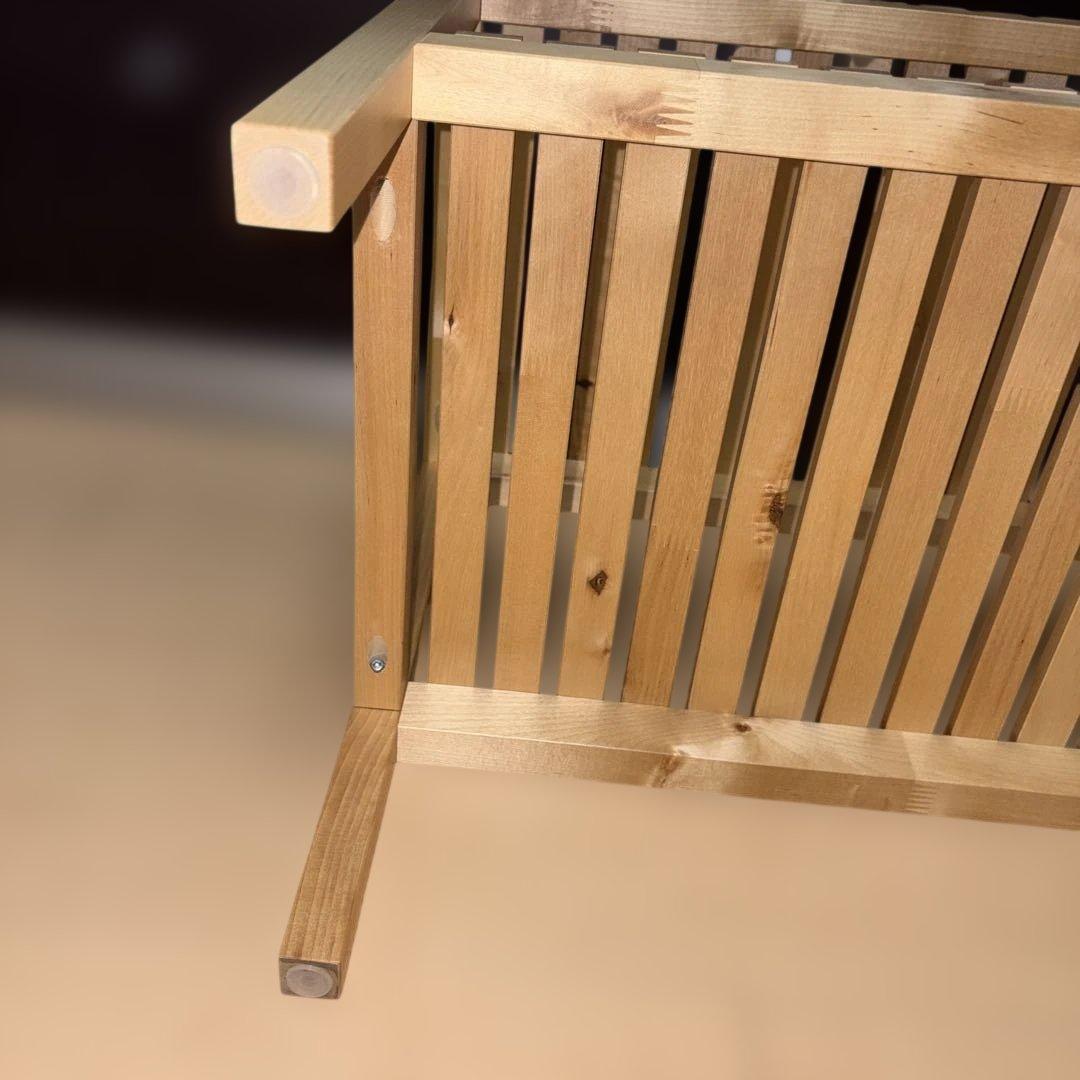 【廃盤品】IKEA MOLGER モルゲル 木製ベンチ バーチ無垢