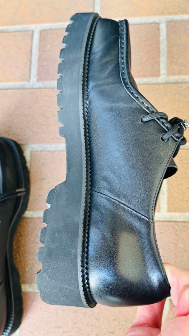 ちはる CTHY TIROLEAN LETHER DAD SHOES