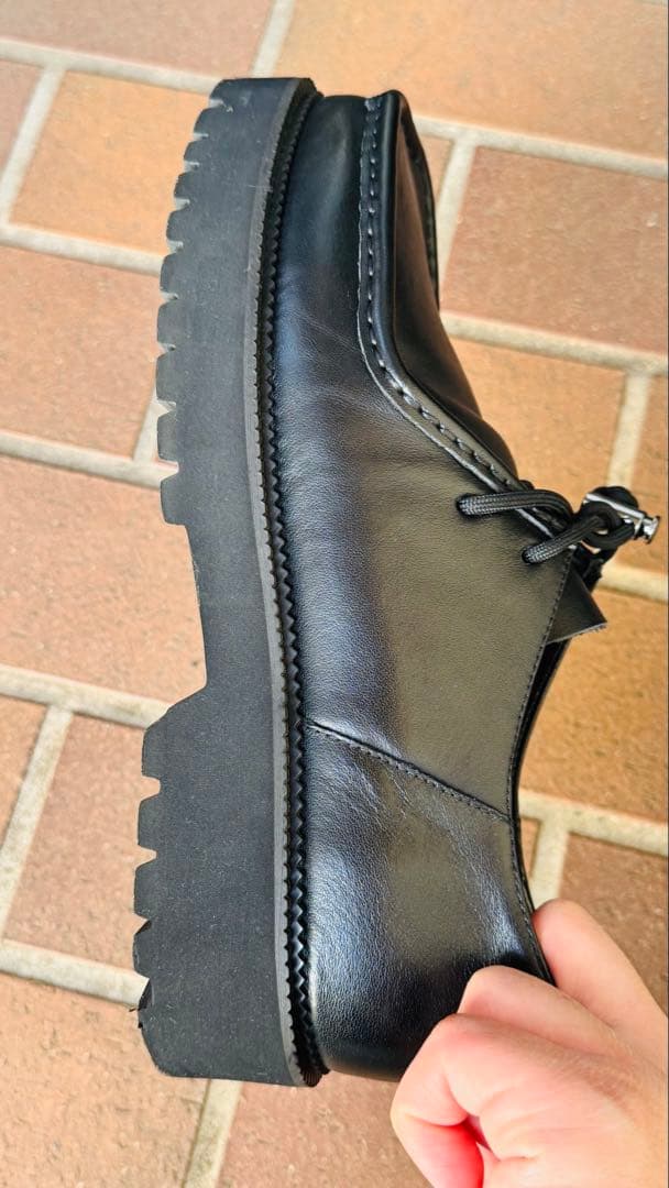 ちはる CTHY TIROLEAN LETHER DAD SHOES