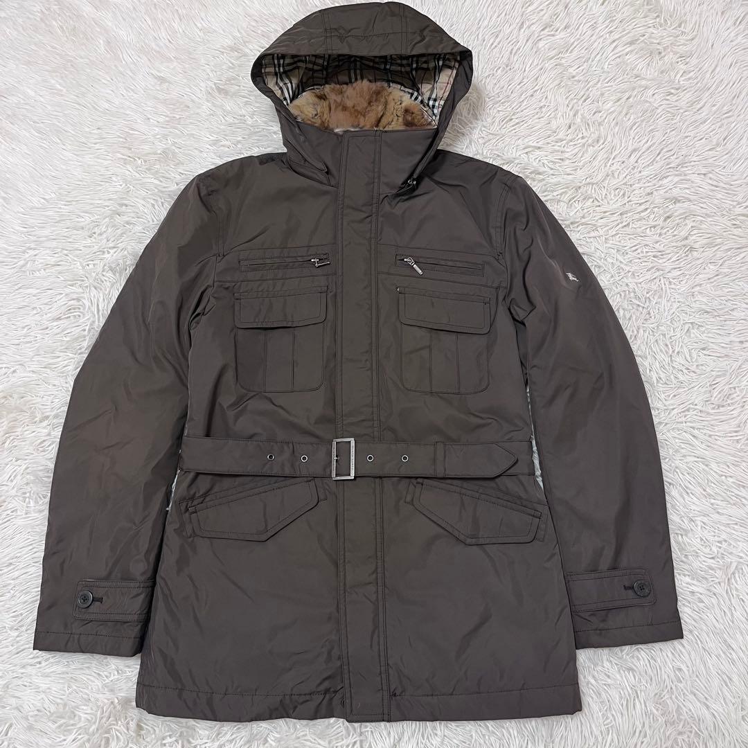 BURBERRY BLACK LABEL ミリタリーコート モッズコート L