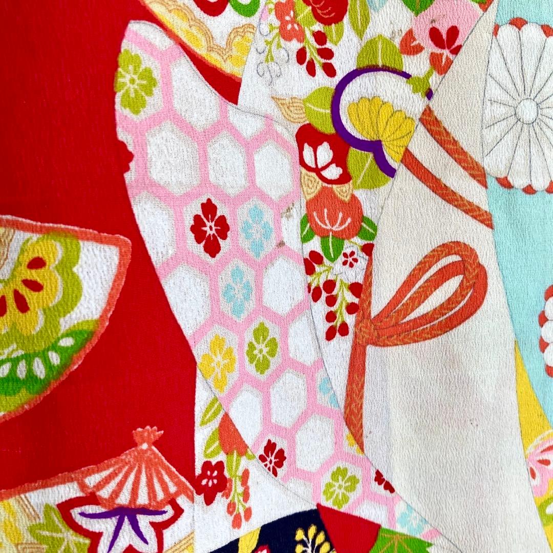 アンティーク女の子 子供着物 七五三 アンティーク着物 NO5