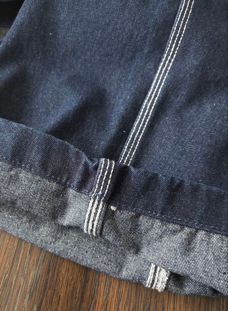 USA古着 REAL WORKS 未使用 オーバーオール w56 ビッグサイズ