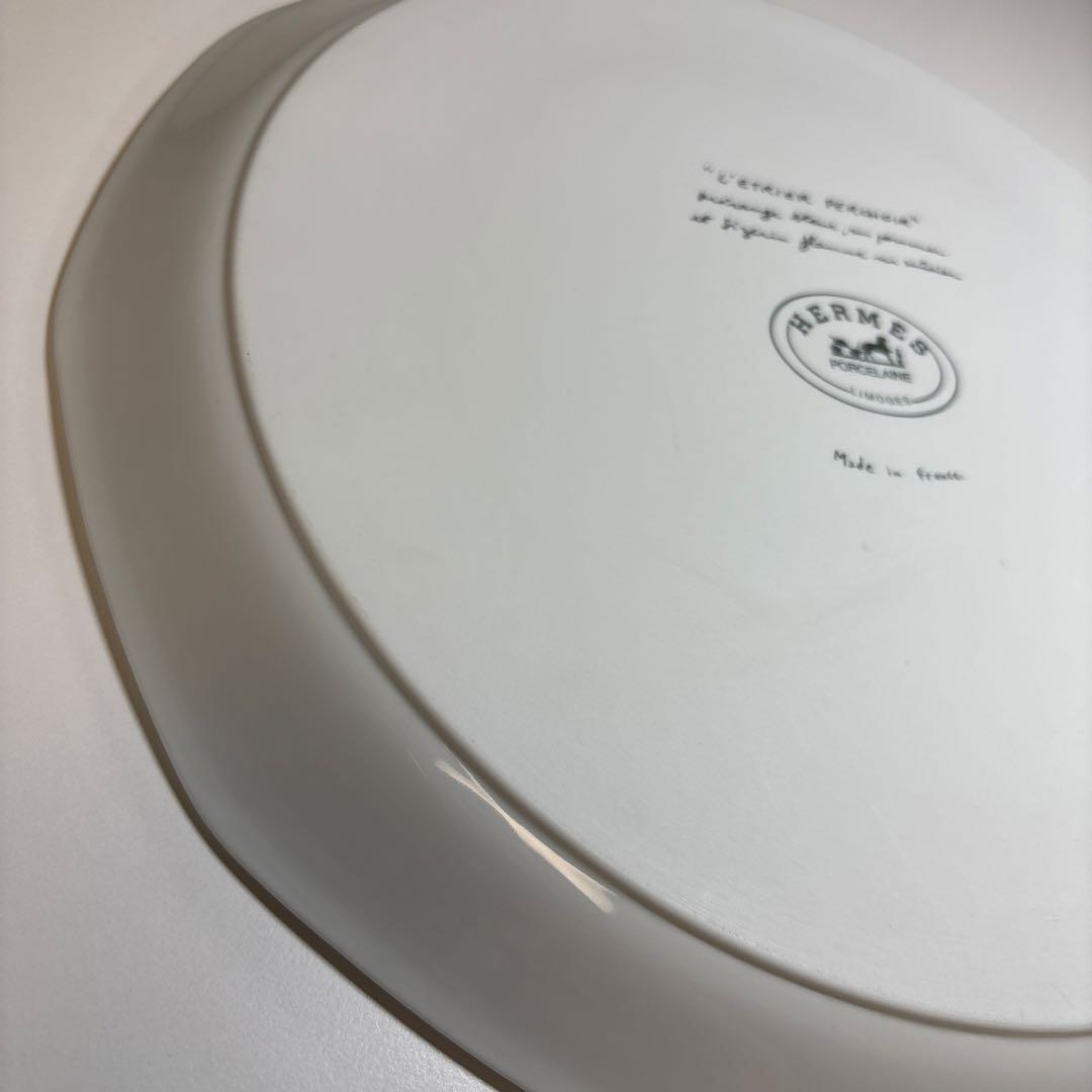 希少 ヴィンテージ HERMÉS エルメス 大皿 プレート LOVE BIRD
