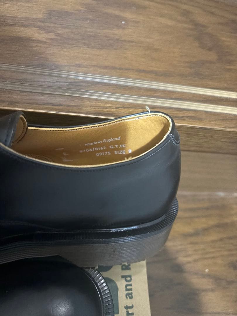 こ*け様 イギリス製Dr.Martin & Hawkins26.0モンクストラッ