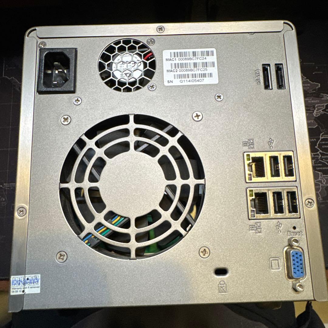 QNAP TS-439PRO Ⅱ+ NAS 4ベイ