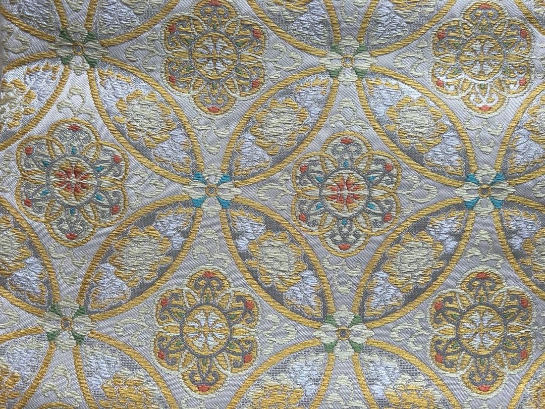 ☆新春特別品☆現行品「たつむら」豊葩七宝錦 品格の本袋帯 龍村美術織物 80万