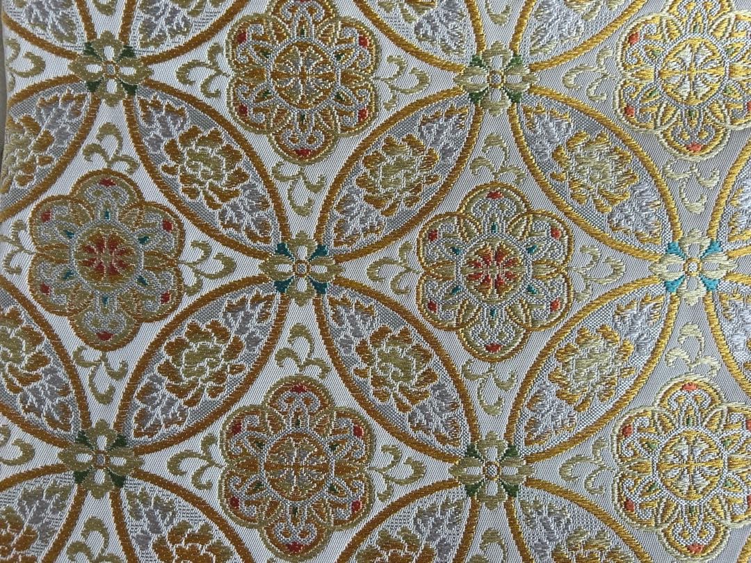 ☆新春特別品☆現行品「たつむら」豊葩七宝錦 品格の本袋帯 龍村美術織物 80万